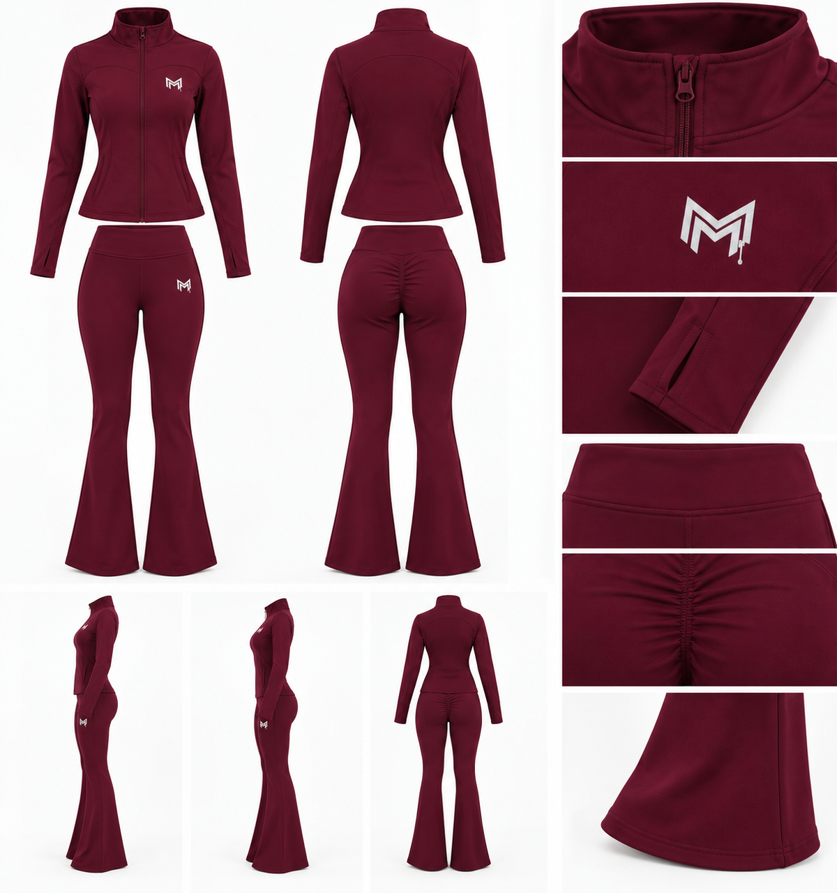 Women's Flared Gym Set