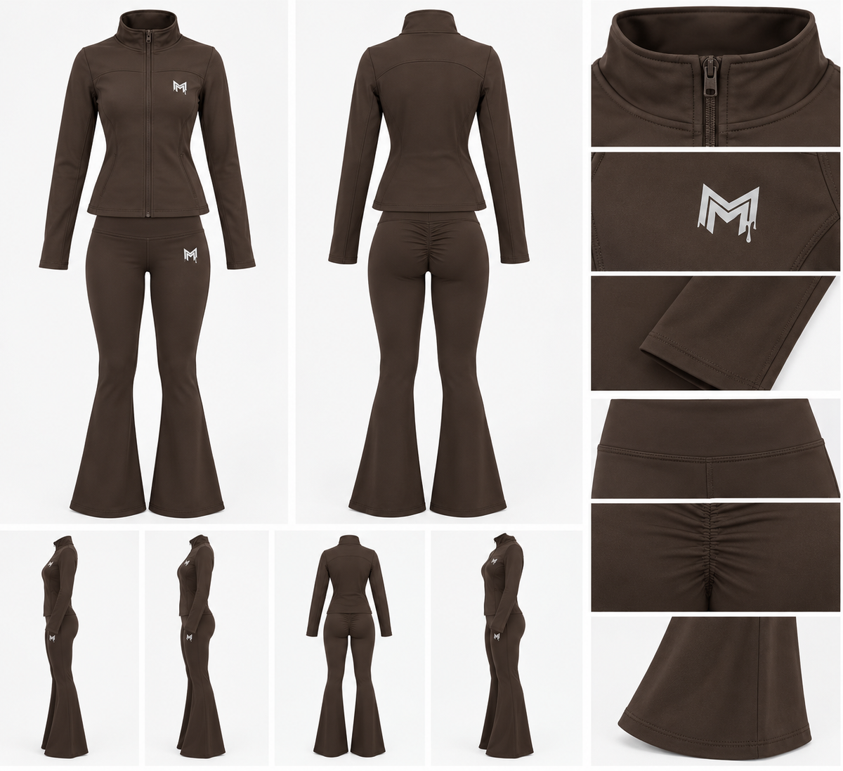 Women's Flared Gym Set