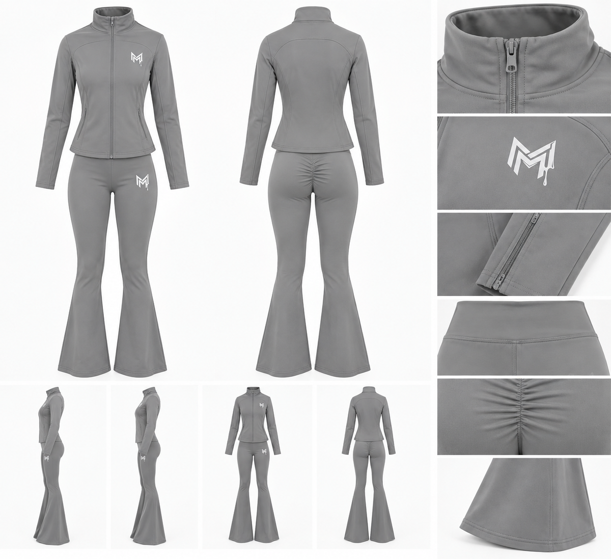 Women's Flared Gym Set